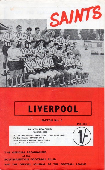Match programme